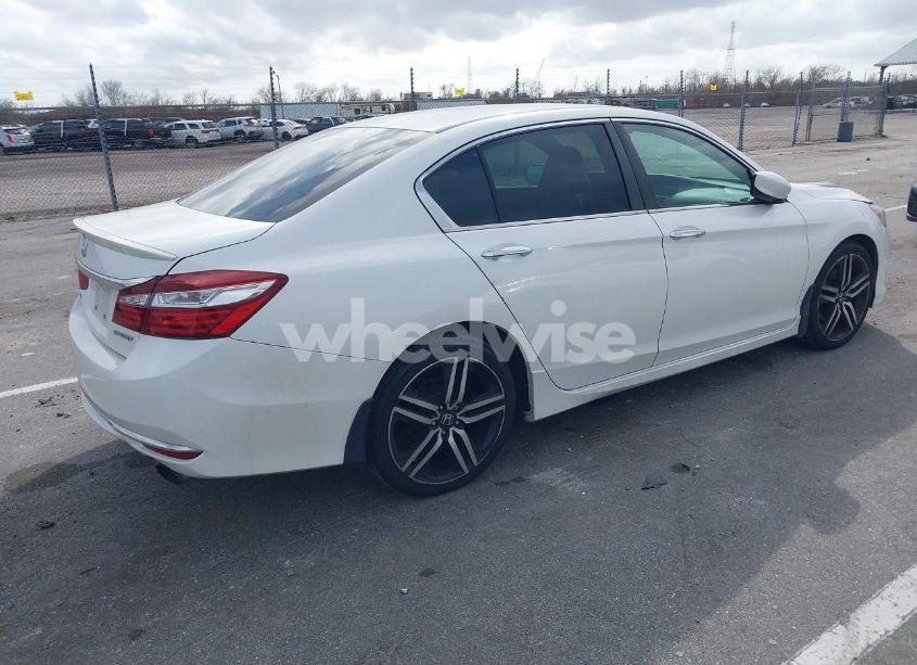 Photo 6 of 2016 Honda Accord SPORT (VIN 1HGCR2F58GA033660)