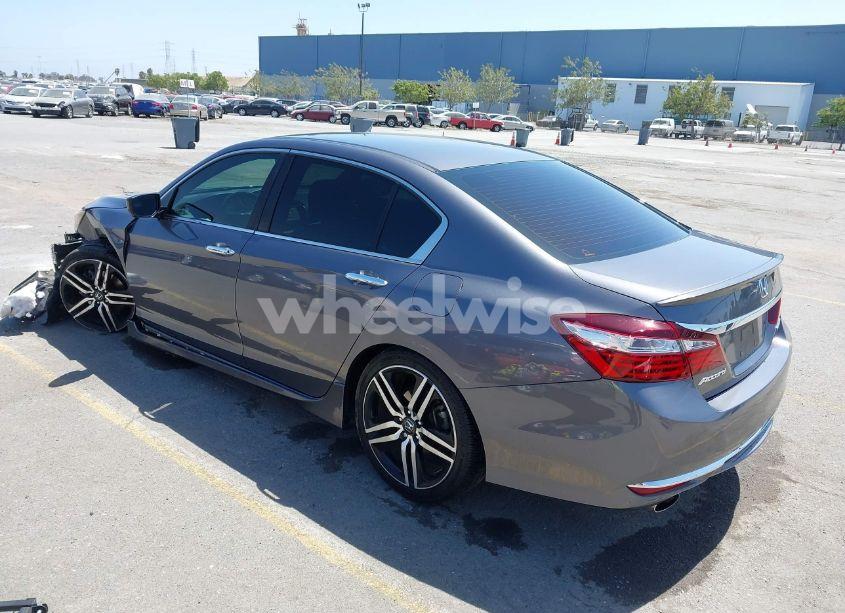 Photo 3 of 2016 Honda Accord SPORT (VIN 1HGCR2F58GA074001)
