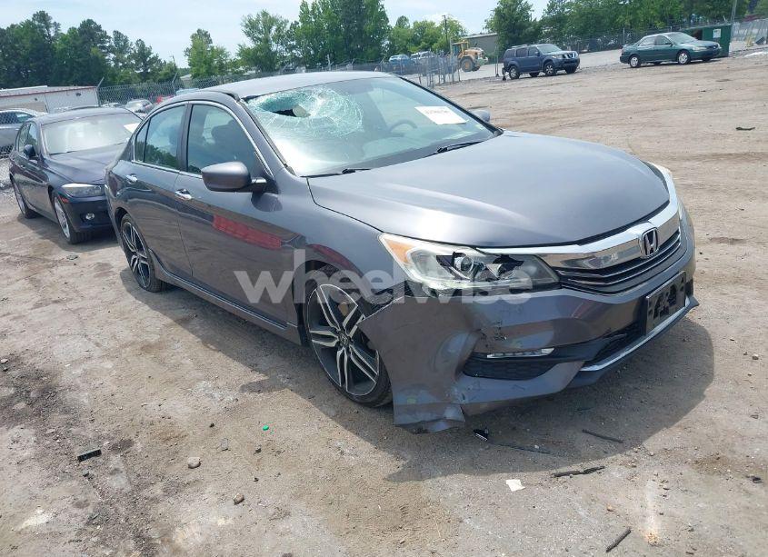 2016 Honda Accord SPORT (VIN 1HGCR2F58GA076752) main photo