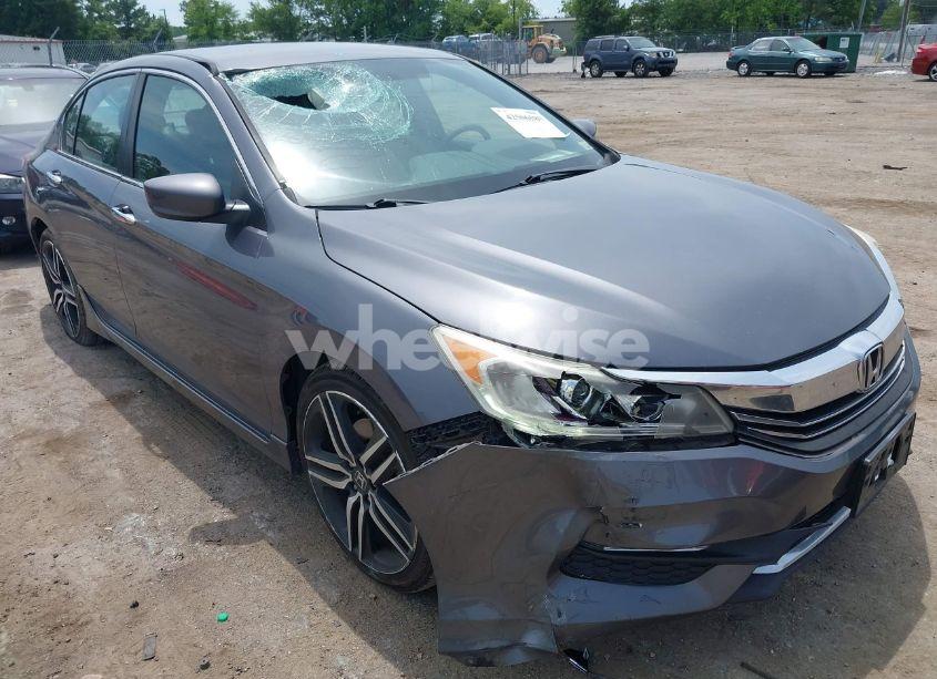 Photo 6 of 2016 Honda Accord SPORT (VIN 1HGCR2F58GA076752)