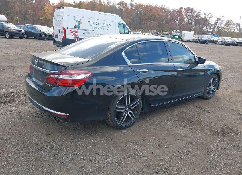 Photo 4 of 2016 Honda Accord SPORT (VIN 1HGCR2F58GA080381)