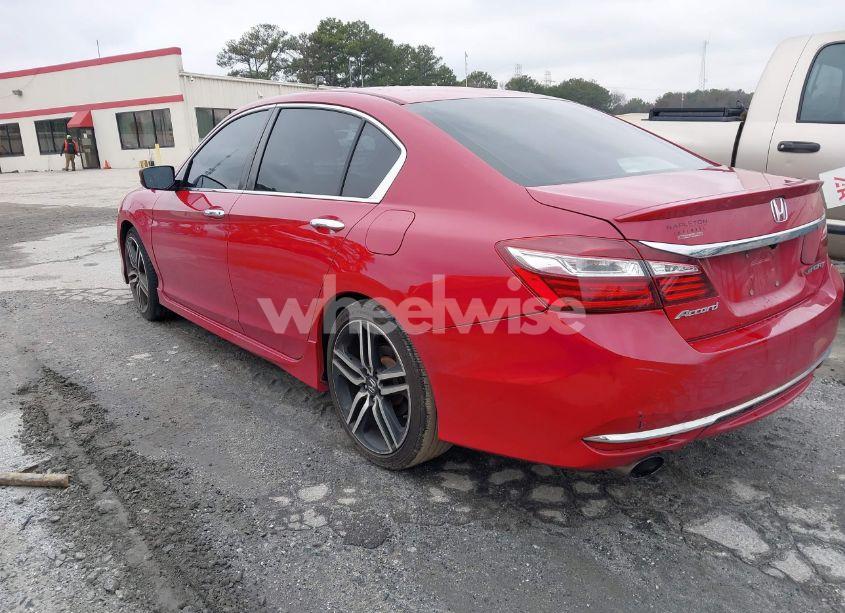 Photo 3 of 2016 Honda Accord SPORT (VIN 1HGCR2F58GA122628)