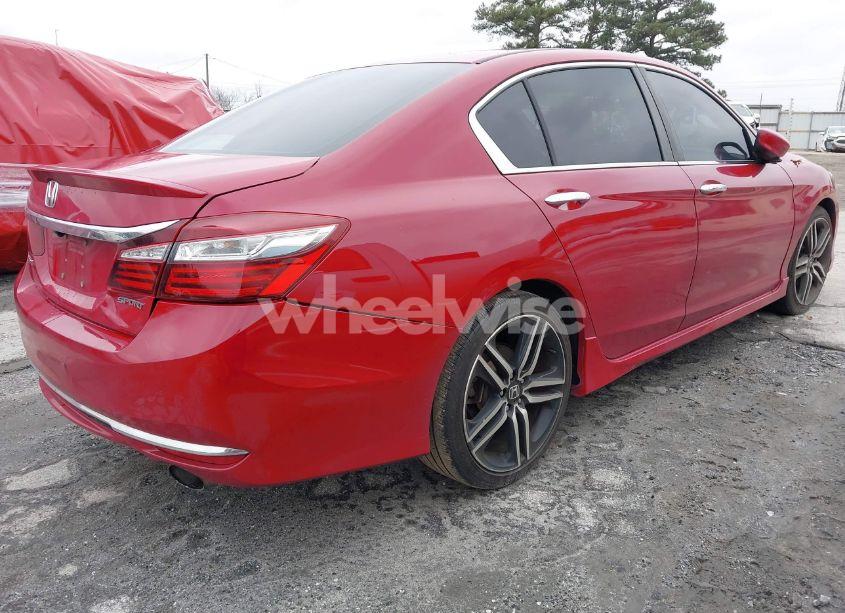 Photo 4 of 2016 Honda Accord SPORT (VIN 1HGCR2F58GA122628)