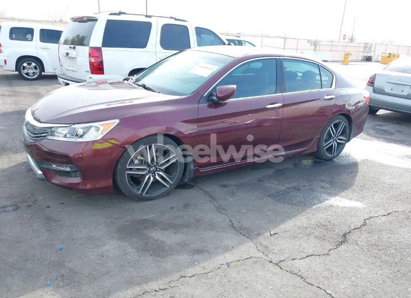 Photo 2 of 2016 Honda Accord SPORT (VIN 1HGCR2F58GA181050)