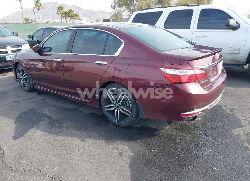 Photo 3 of 2016 Honda Accord SPORT (VIN 1HGCR2F58GA181050)