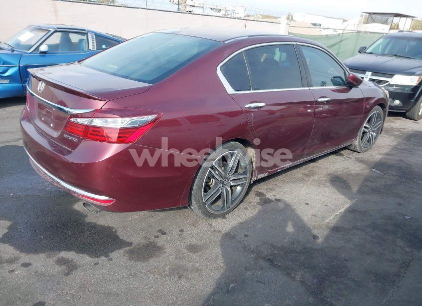 Photo 4 of 2016 Honda Accord SPORT (VIN 1HGCR2F58GA181050)