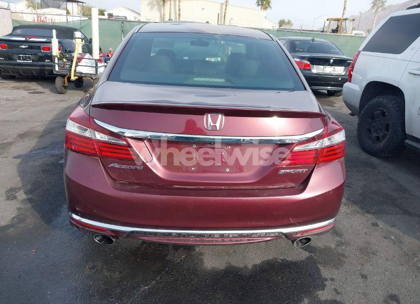 Photo 6 of 2016 Honda Accord SPORT (VIN 1HGCR2F58GA181050)