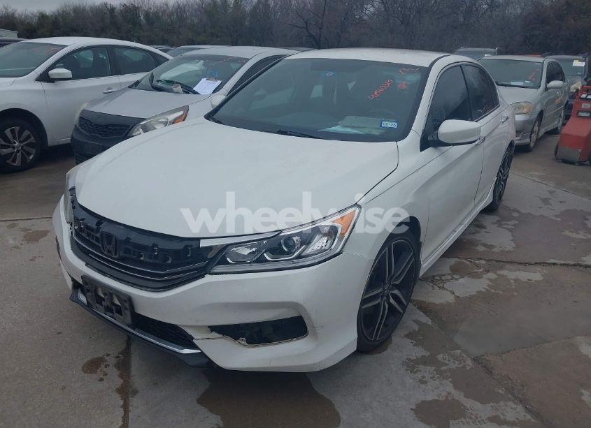Photo 2 of 2016 Honda Accord SPORT (VIN 1HGCR2F58GA198995)