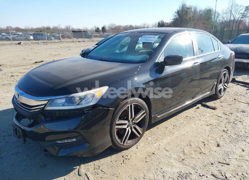 Photo 2 of 2017 Honda Accord SPORT (VIN 1HGCR2F58HA194902)