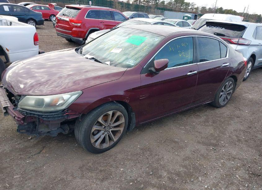 Photo 2 of 2014 Honda Accord SPORT (VIN 1HGCR2F59EA029551)