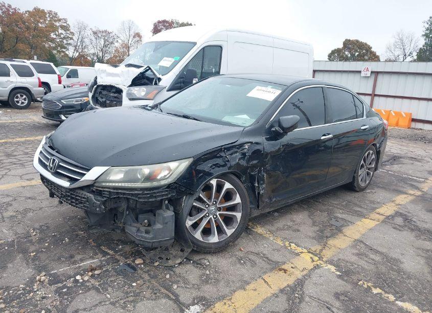 Photo 2 of 2014 Honda Accord SPORT (VIN 1HGCR2F59EA082749)