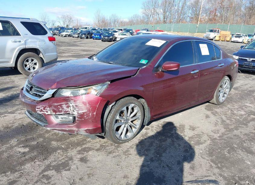 Photo 2 of 2014 Honda Accord SPORT (VIN 1HGCR2F59EA252785)