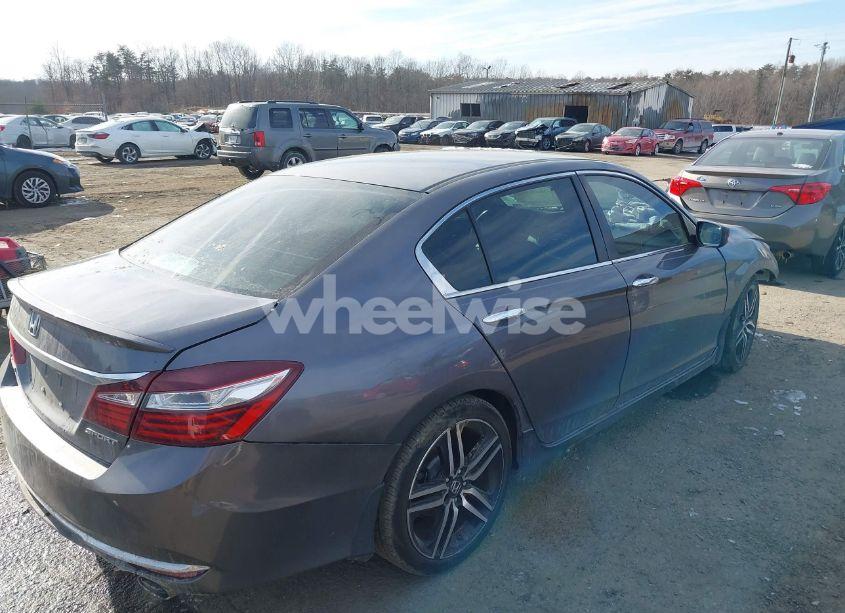 Photo 4 of 2016 Honda Accord SPORT (VIN 1HGCR2F59GA197225)