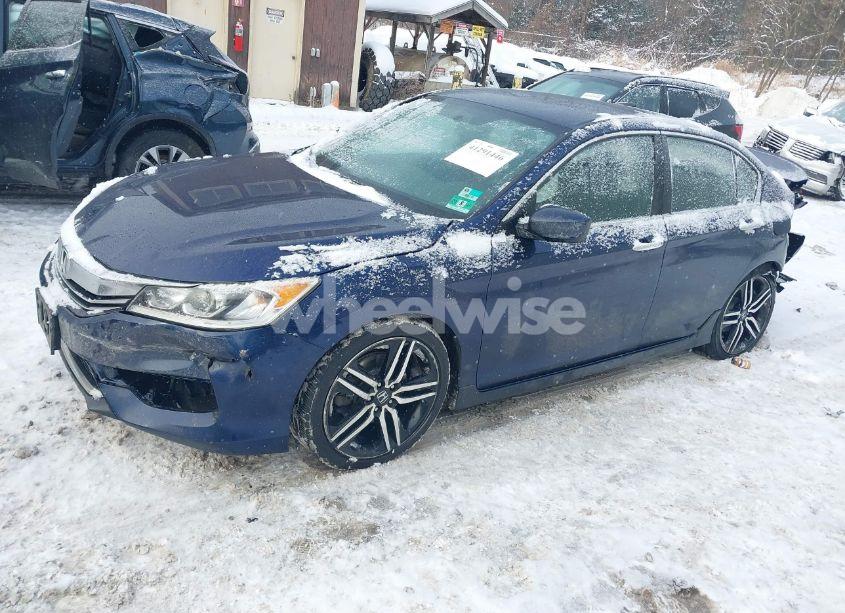 Photo 2 of 2017 Honda Accord SPORT (VIN 1HGCR2F59HA001057)