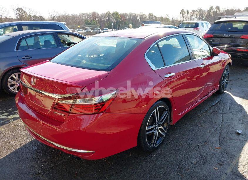 Photo 4 of 2017 Honda Accord SPORT (VIN 1HGCR2F59HA191569)
