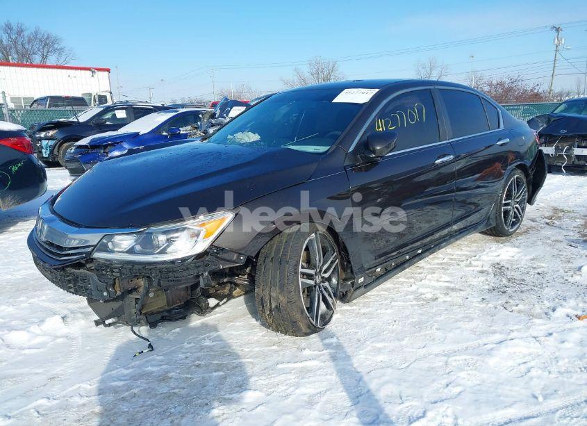 Photo 2 of 2017 Honda Accord SPORT (VIN 1HGCR2F59HA214185)