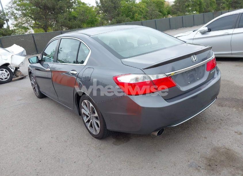 Photo 3 of 2014 Honda Accord SPORT (VIN 1HGCR2F5XEA005551)