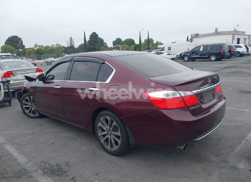 Photo 3 of 2014 Honda Accord SPORT (VIN 1HGCR2F5XEA124605)
