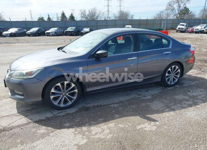 Photo 2 of 2014 Honda Accord SPORT (VIN 1HGCR2F5XEA140450)