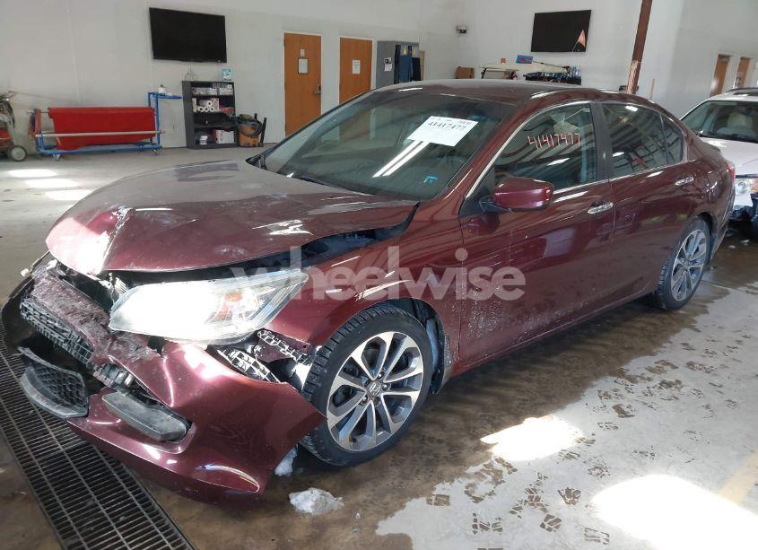 Photo 2 of 2014 Honda Accord SPORT (VIN 1HGCR2F5XEA228821)