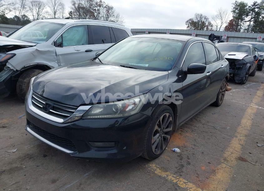 Photo 2 of 2014 Honda Accord SPORT (VIN 1HGCR2F5XEA266890)