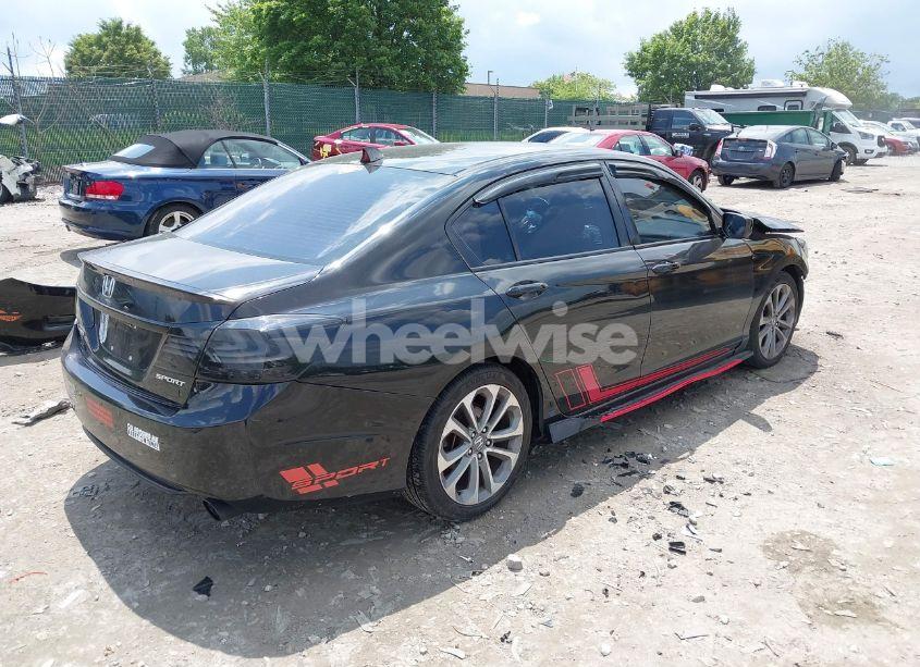 Photo 4 of 2015 Honda Accord SPORT (VIN 1HGCR2F5XFA103710)
