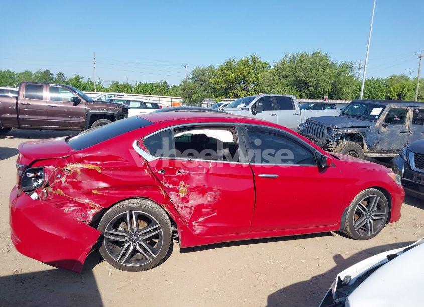 Photo 13 of 2016 Honda Accord SPORT (VIN 1HGCR2F5XGA038844)