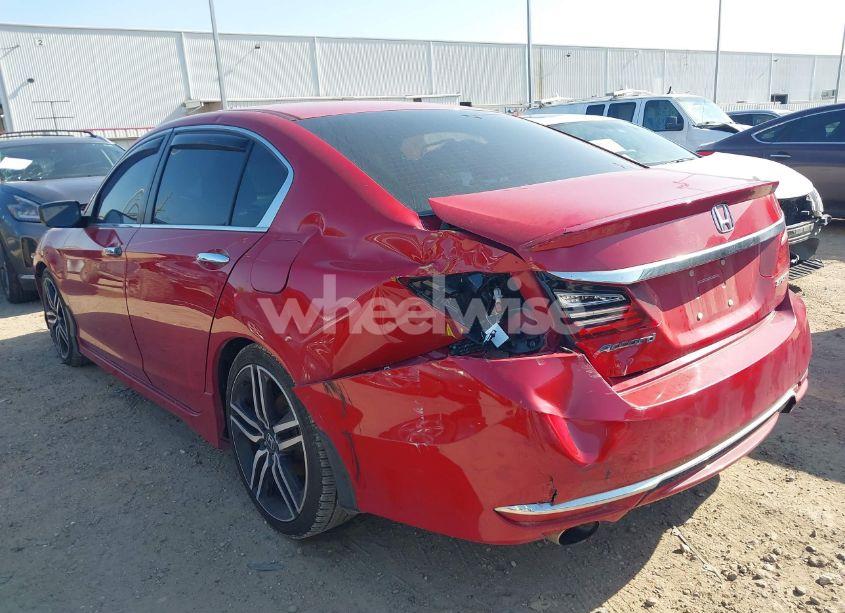 Photo 3 of 2016 Honda Accord SPORT (VIN 1HGCR2F5XGA038844)