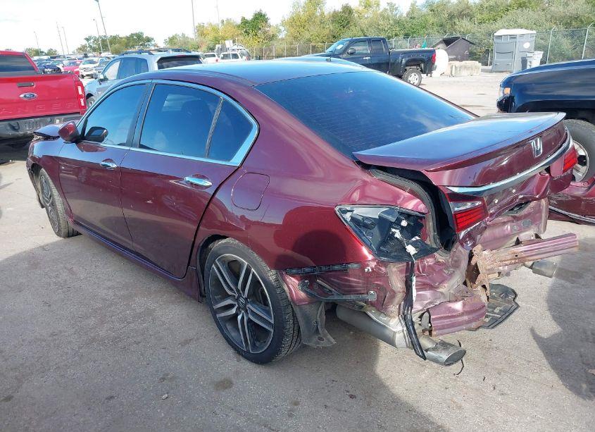 Photo 3 of 2016 Honda Accord SPORT (VIN 1HGCR2F5XGA070693)