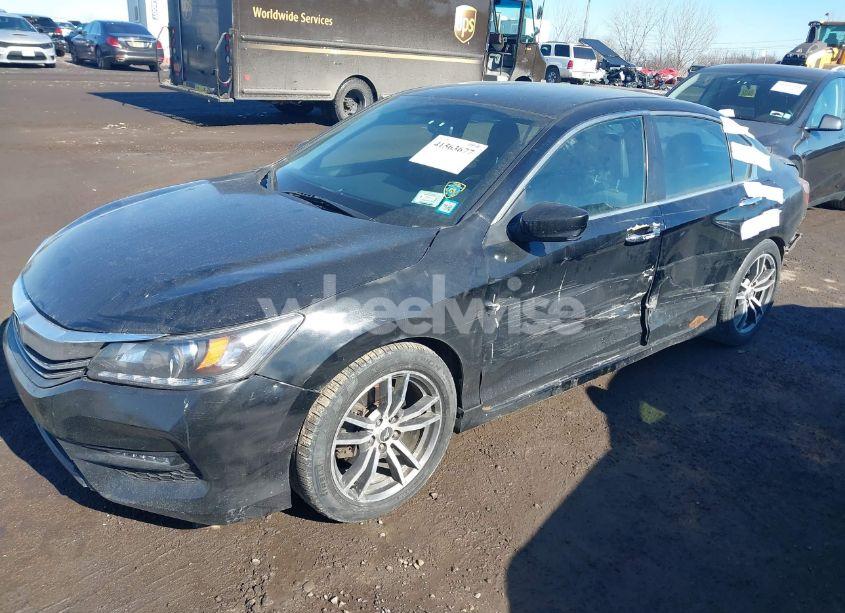 Photo 2 of 2016 Honda Accord SPORT (VIN 1HGCR2F5XGA113736)