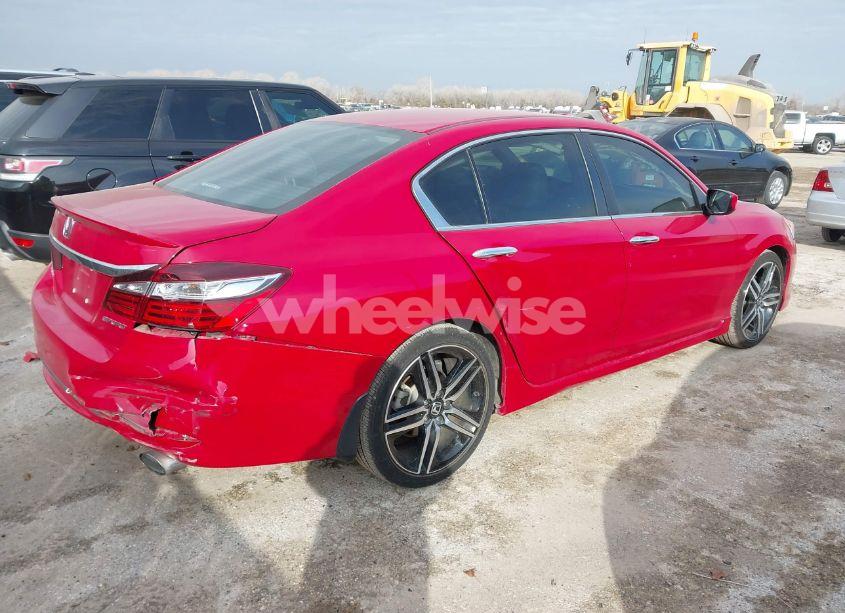 Photo 4 of 2016 Honda Accord SPORT (VIN 1HGCR2F5XGA148583)