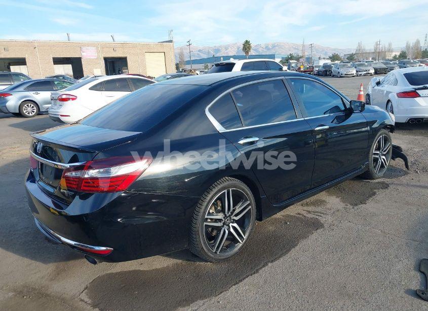 Photo 4 of 2017 Honda Accord SPORT (VIN 1HGCR2F5XHA188051)