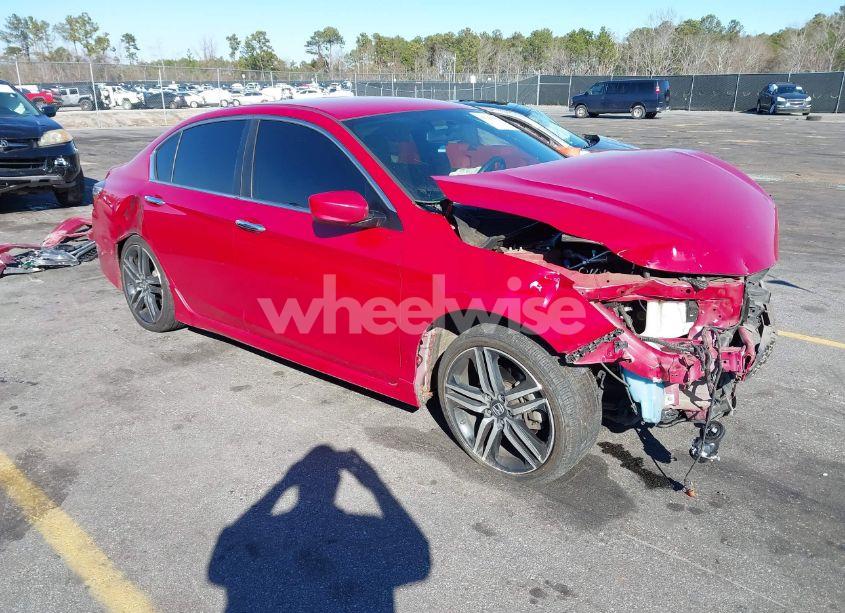 2017 Honda Accord SPORT (VIN 1HGCR2F5XHA272788) main photo