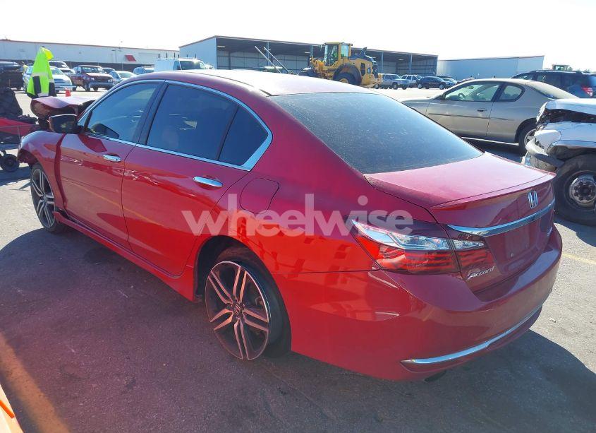 Photo 3 of 2017 Honda Accord SPORT (VIN 1HGCR2F5XHA272788)