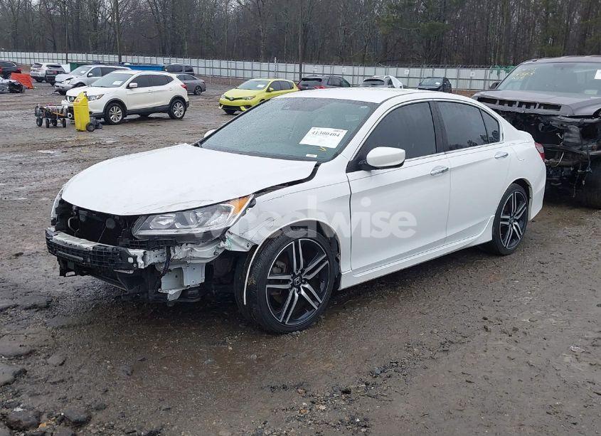 Photo 2 of 2017 Honda Accord SPORT (VIN 1HGCR2F60HA108877)