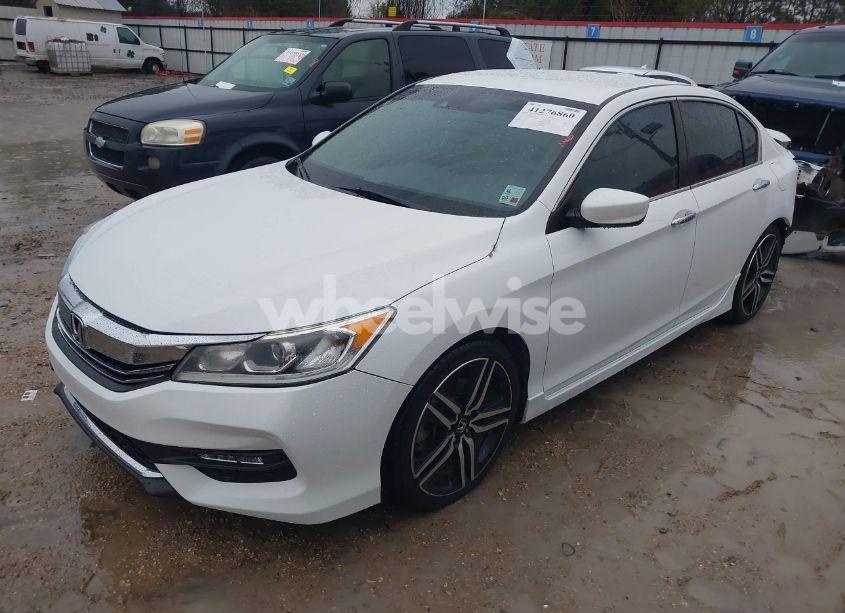 Photo 2 of 2017 Honda Accord SPORT (VIN 1HGCR2F66HA071981)
