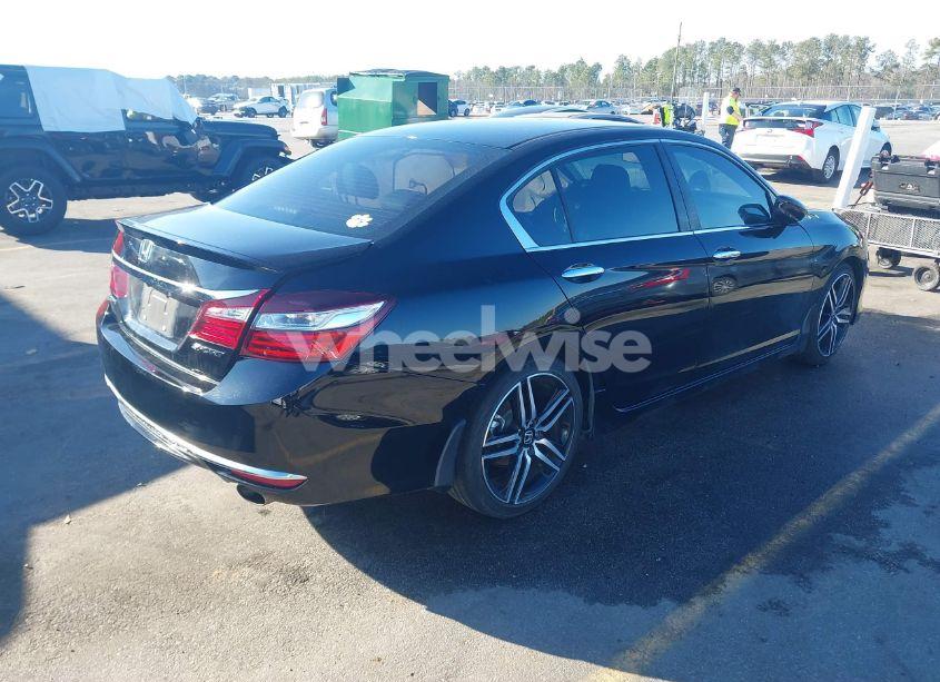 Photo 4 of 2016 Honda Accord SPORT (VIN 1HGCR2F67GA207887)