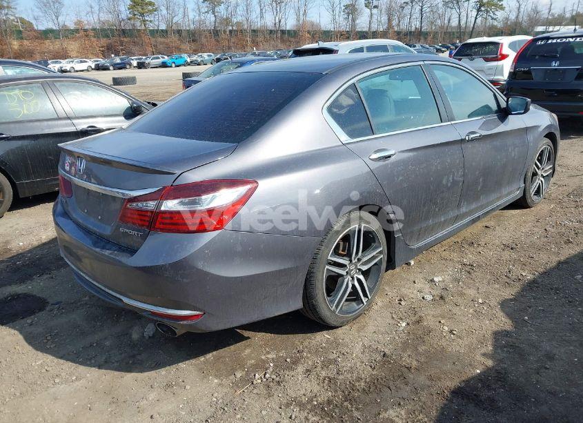 Photo 4 of 2016 Honda Accord SPORT (VIN 1HGCR2F69GA025625)