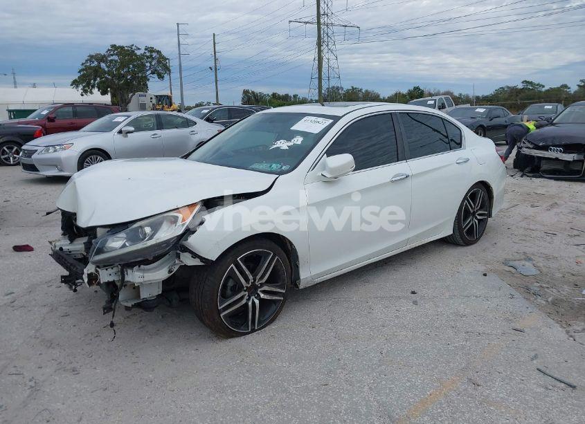 Photo 2 of 2017 Honda Accord EX (VIN 1HGCR2F70HA211189)