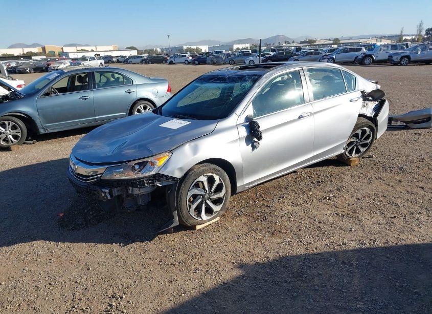 Photo 2 of 2016 Honda Accord EX (VIN 1HGCR2F71GA055310)