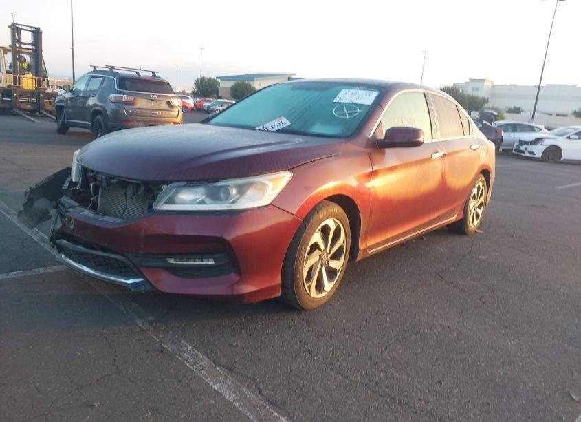 Photo 2 of 2016 Honda Accord EX (VIN 1HGCR2F72GA004527)