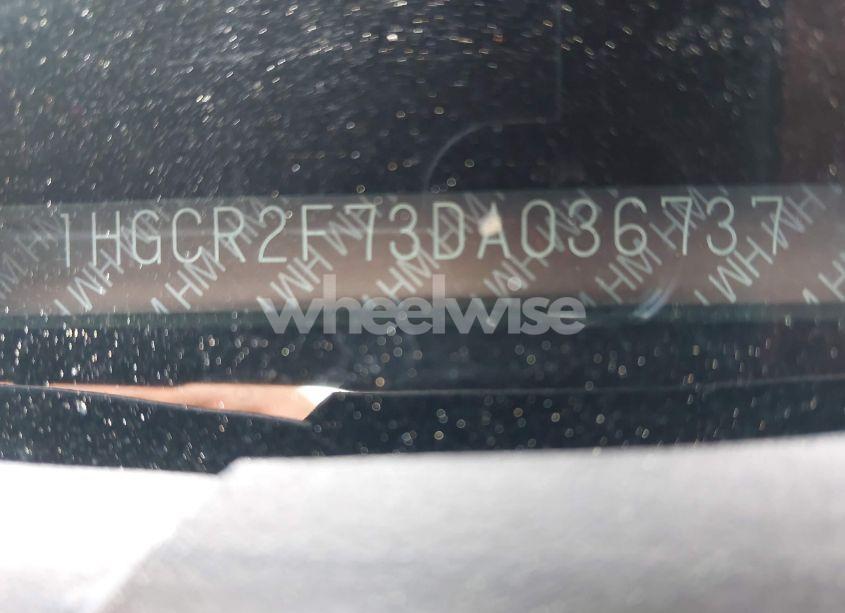 Photo 9 of 2013 Honda Accord EX (VIN 1HGCR2F73DA036737)