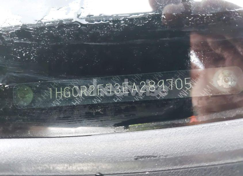 Photo 9 of 2014 Honda Accord EX (VIN 1HGCR2F73EA289705)