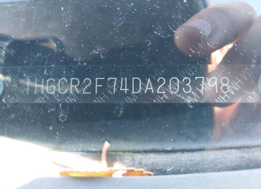 Photo 9 of 2013 Honda Accord EX (VIN 1HGCR2F74DA203798)