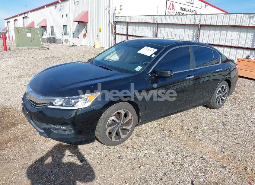 Photo 2 of 2016 Honda Accord EX (VIN 1HGCR2F75GA157211)
