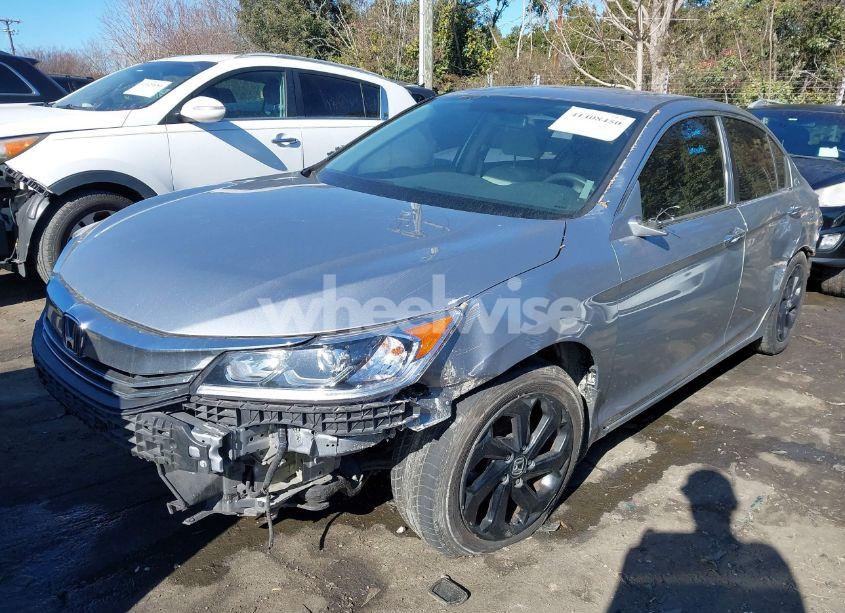 Photo 2 of 2016 Honda Accord EX (VIN 1HGCR2F75GA191696)