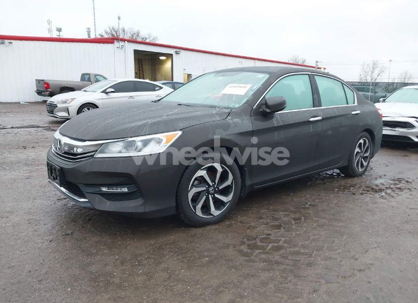Photo 2 of 2016 Honda Accord EX (VIN 1HGCR2F77GA045946)