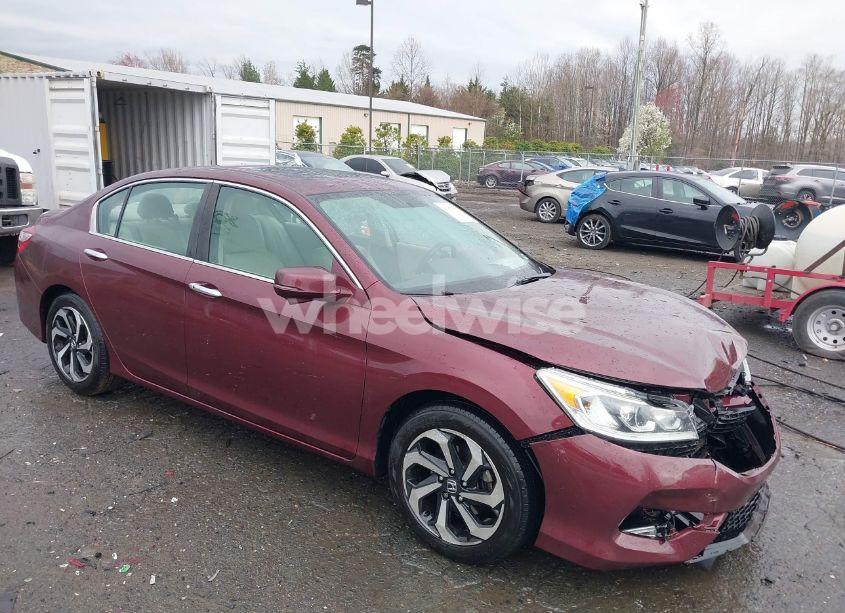 2016 Honda Accord EX (VIN 1HGCR2F77GA082690) main photo