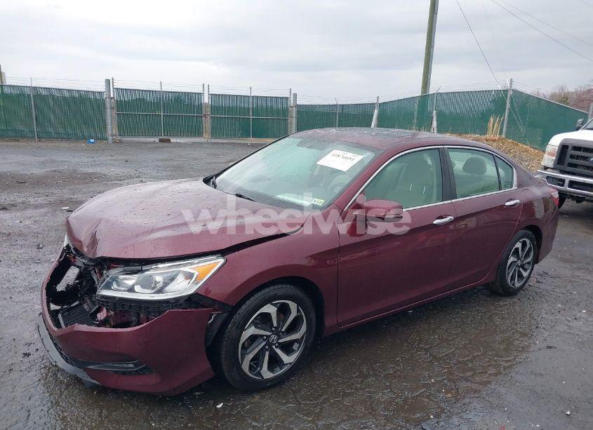 Photo 2 of 2016 Honda Accord EX (VIN 1HGCR2F77GA082690)