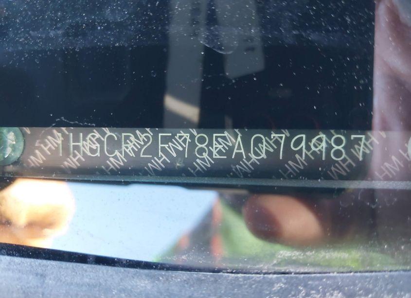 Photo 9 of 2014 Honda Accord EX (VIN 1HGCR2F78EA079987)